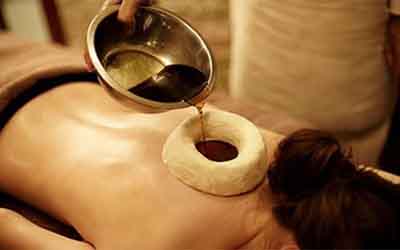 Manyabasti neck therapy